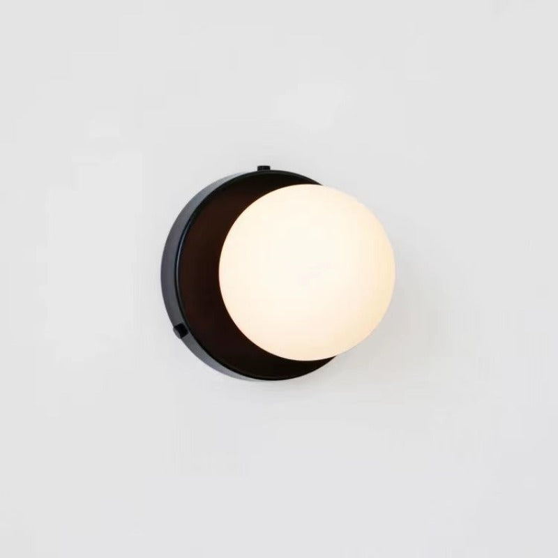 Valentina Contemporary Black Metal LED Wall Light for Bedroom