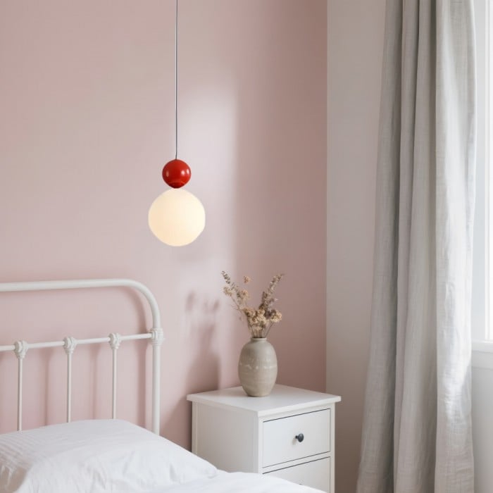 Emilio Glass Orb Pendant Light