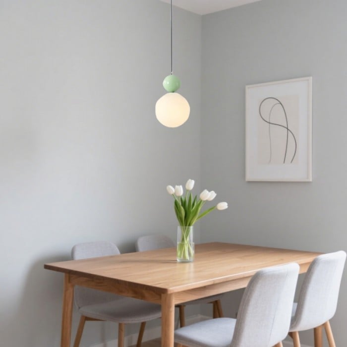 Emilio Glass Orb Pendant Light
