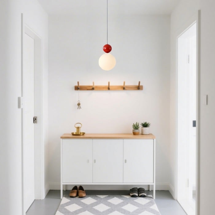 Emilio Glass Orb Pendant Light