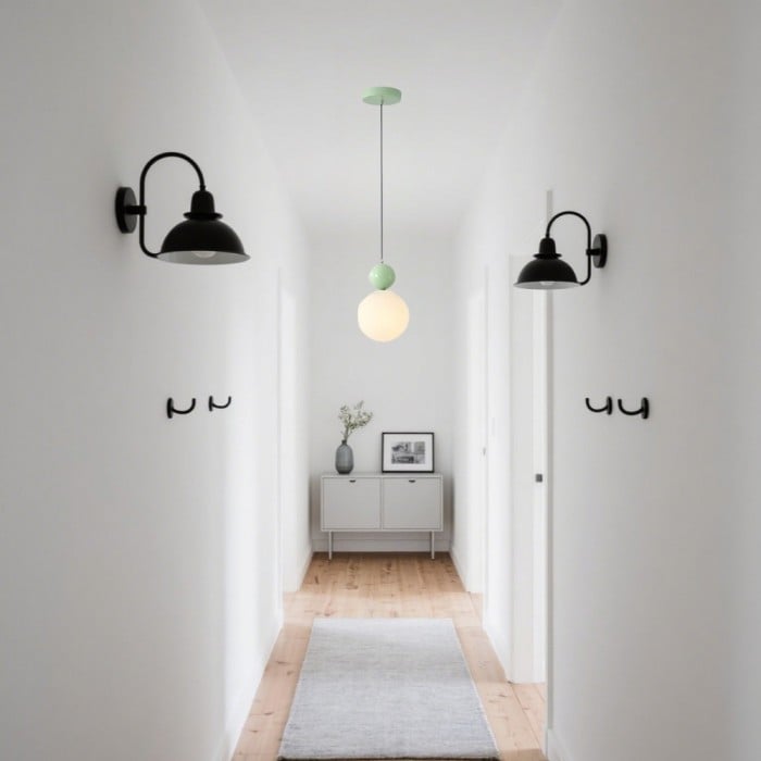 Emilio Glass Orb Pendant Light