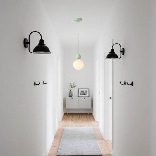 Emilio Glass Orb Pendant Light