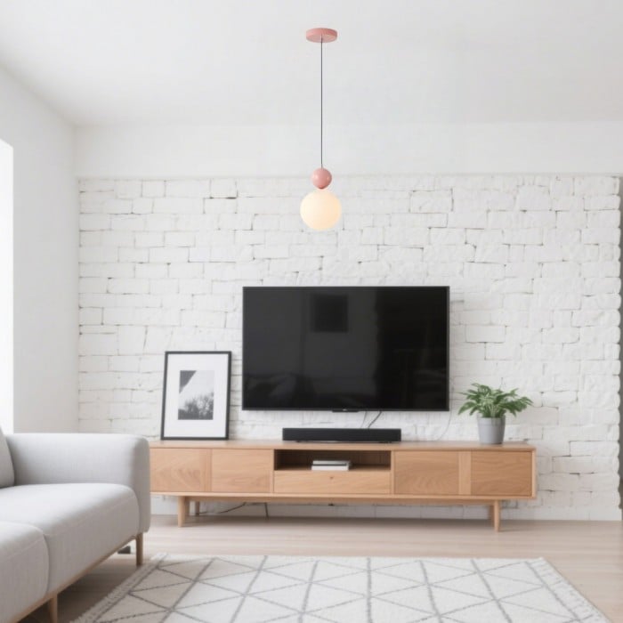 Emilio Glass Orb Pendant Light
