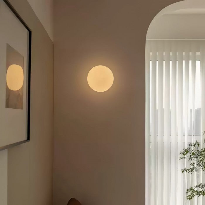 Seraphina Bauhaus Orb Wall Lamp