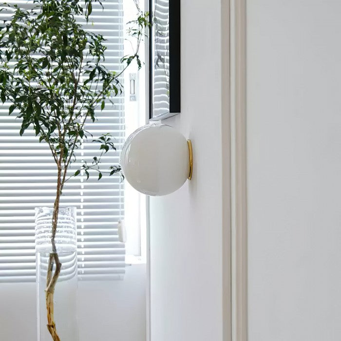 Seraphina Bauhaus Orb Wall Lamp
