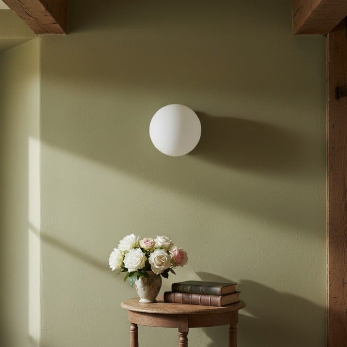 Valentina Multicolor Glass Globe Wall Sconce