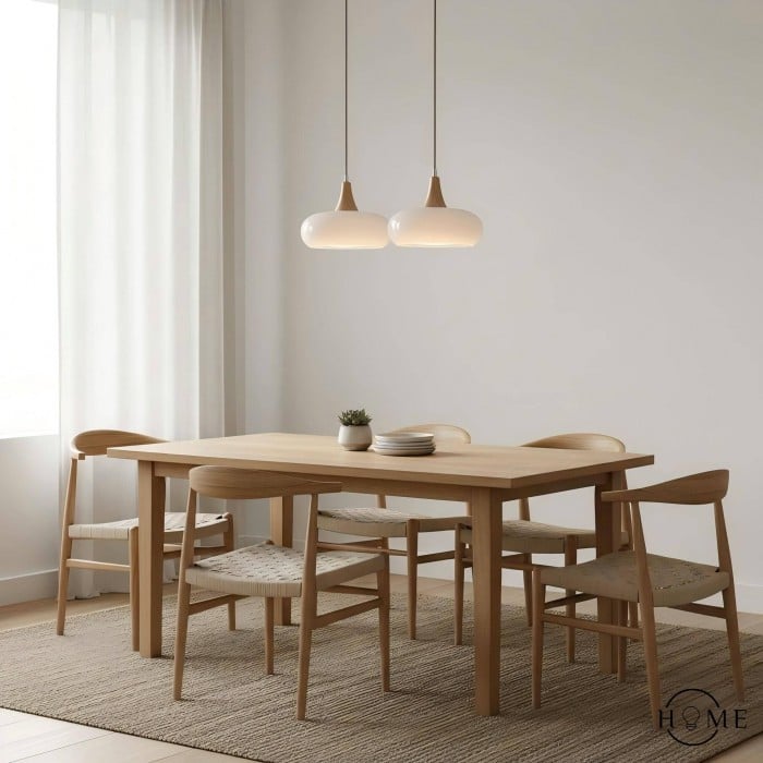 Violetta Bauhaus-Inspired Orange Disc Pendant Light
