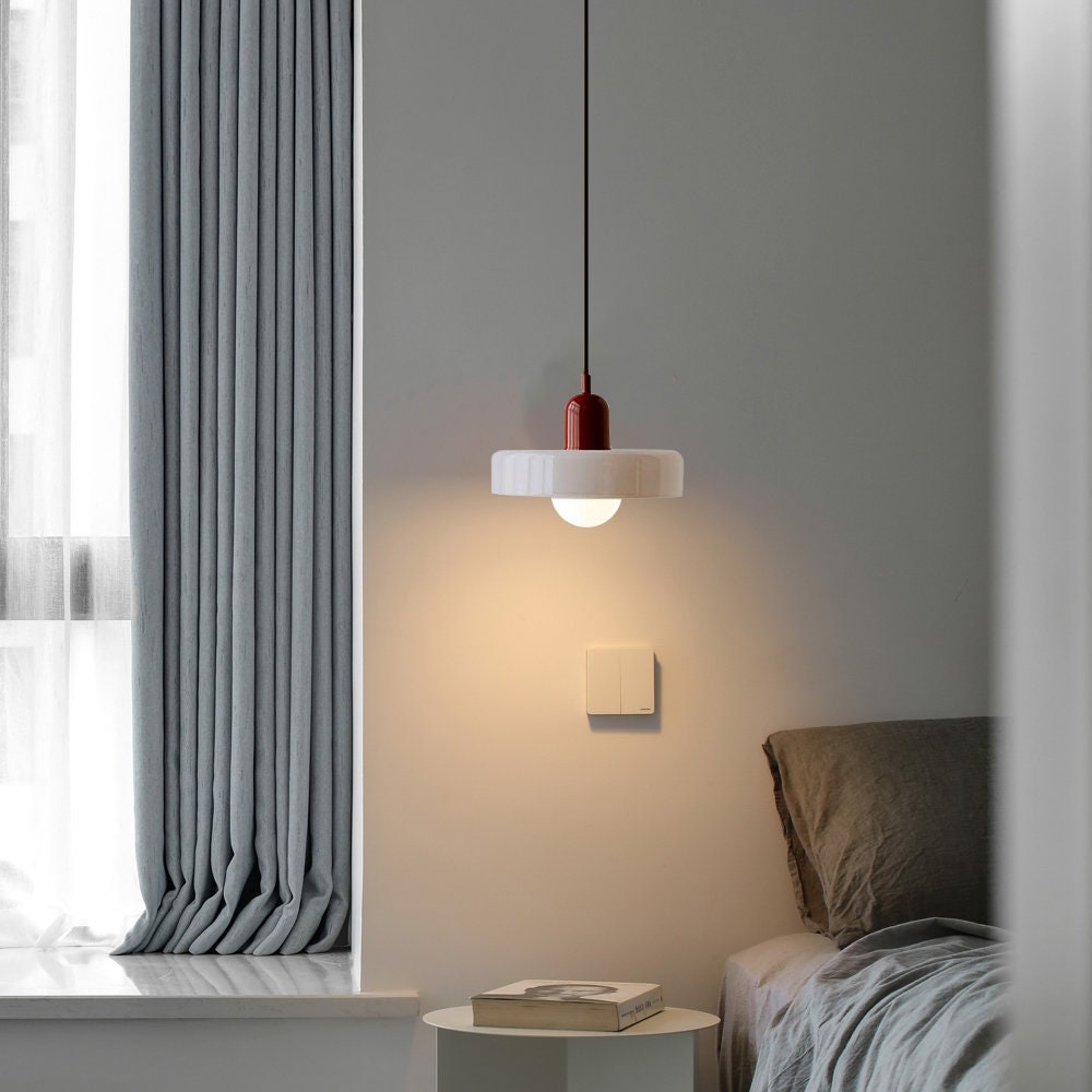 Charlotte Bauhaus-Inspired Glass Pendant Light