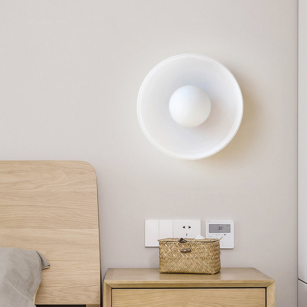 Contemporary Amber Glass Ceiling Light with G9 LED - Available in 25cm and 35cm, 220-240V