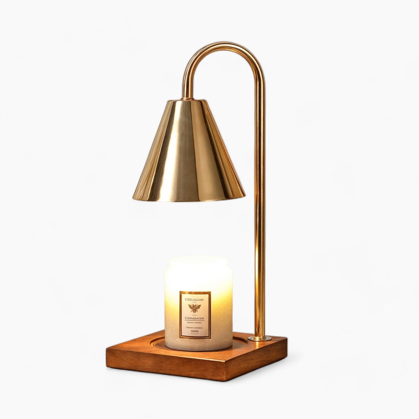 Dimmable Electric Candle Warmer Lamp with Modern Aroma Melter Design