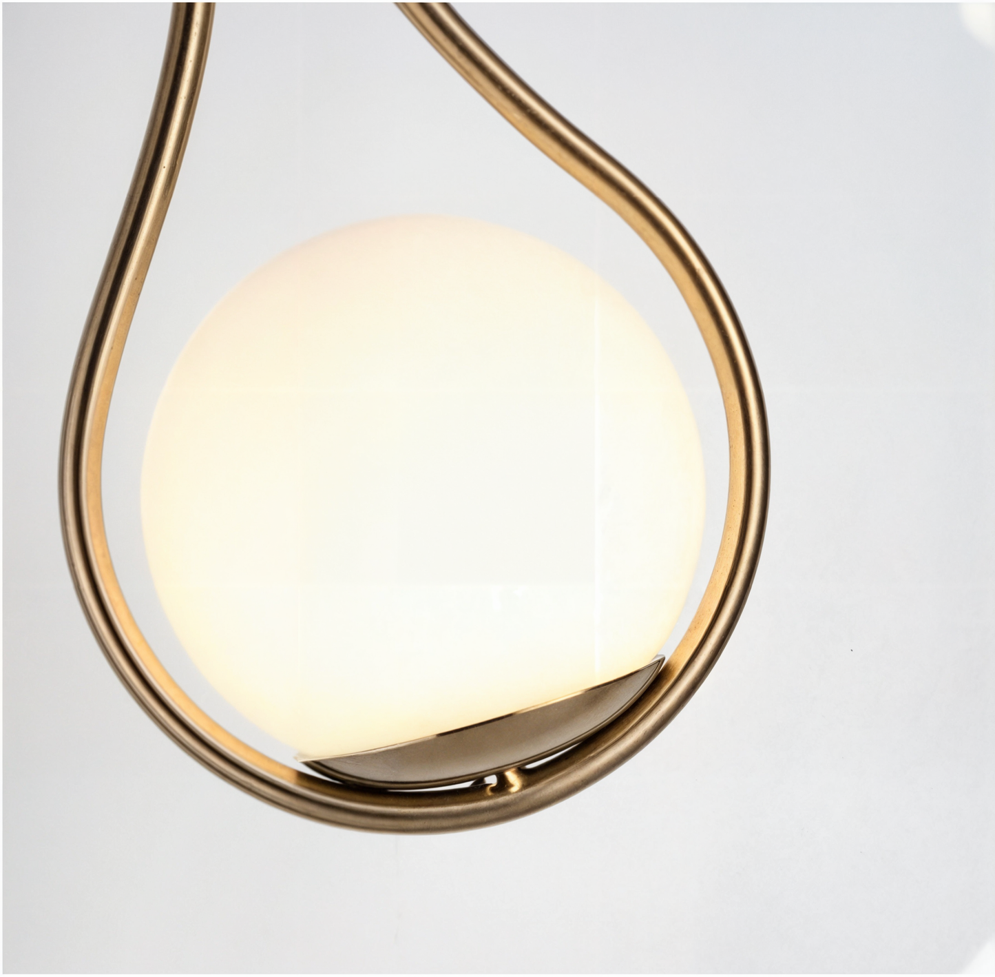 Contemporary Nordic Wall Sconce, Black and Gold, G4 LED, Iron and Glass, Up/Down Lighting