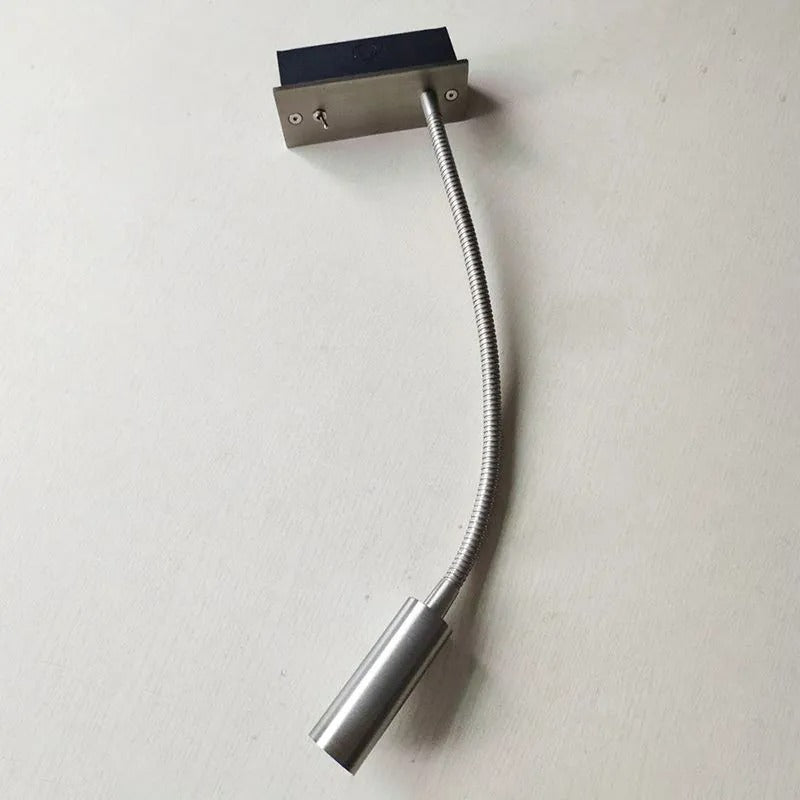 Uvan Adjustable Minimalist Wall Light for Reading