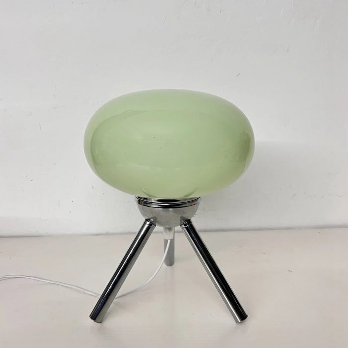 Juliette Bauhaus Glass Tripod Table Lamp