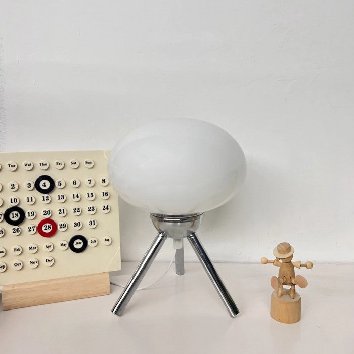 Juliette Bauhaus Glass Tripod Table Lamp