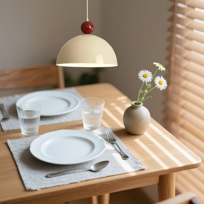 Antonio Macaron Globe Pendant Light