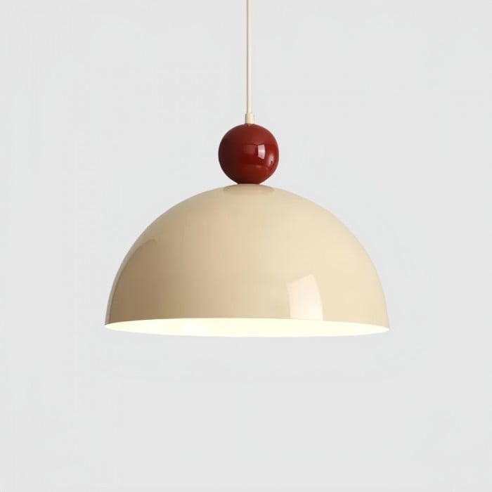 Antonio Macaron Globe Pendant Light