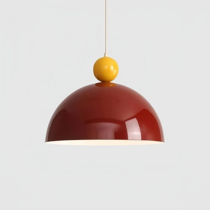 Antonio Macaron Globe Pendant Light