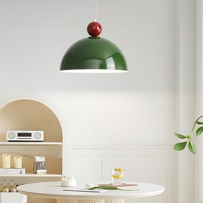 Antonio Macaron Globe Pendant Light