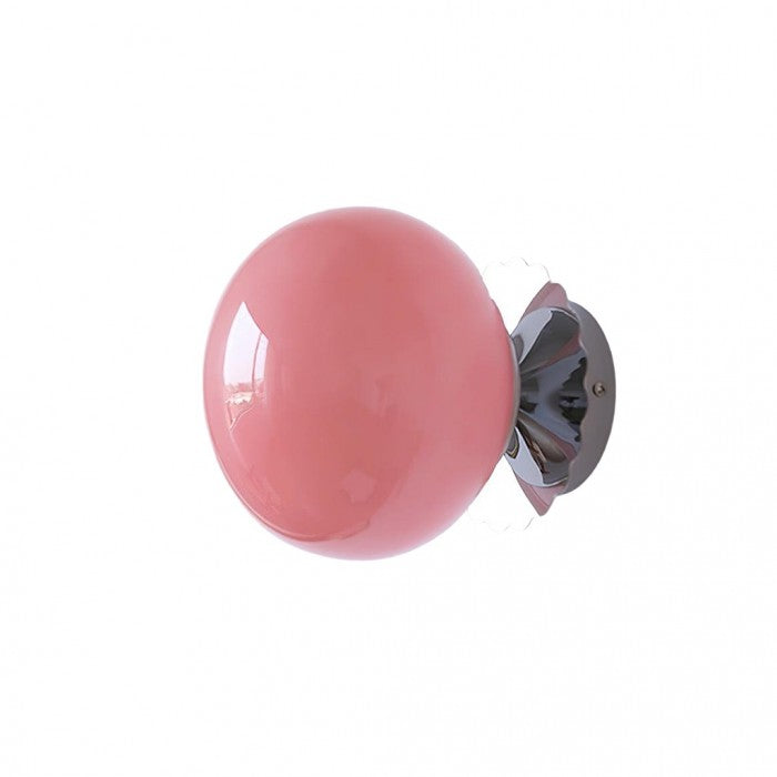 Victoria Bauhaus Glass Sphere Wall Light