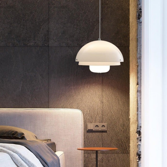 Bianca  Milk White  Pendant Light