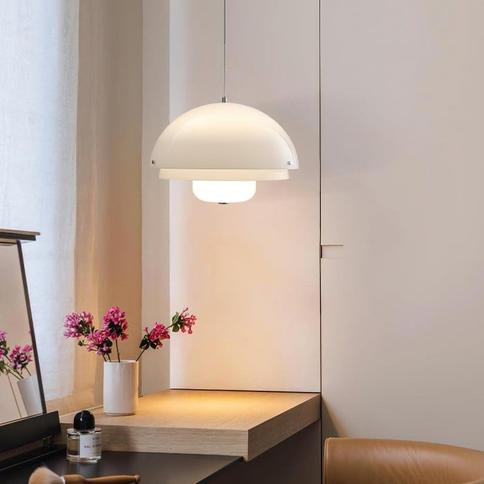 Bianca  Milk White  Pendant Light