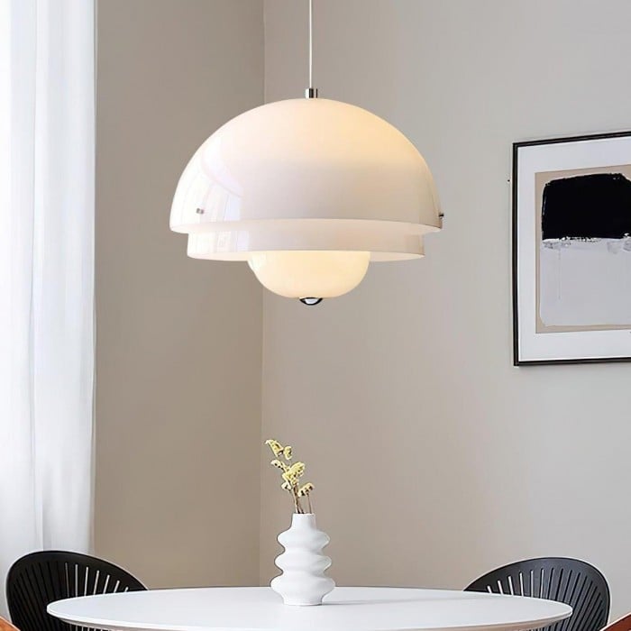 Bianca  Milk White  Pendant Light