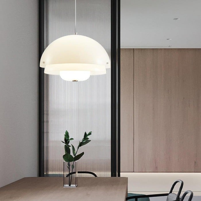 Bianca  Milk White  Pendant Light