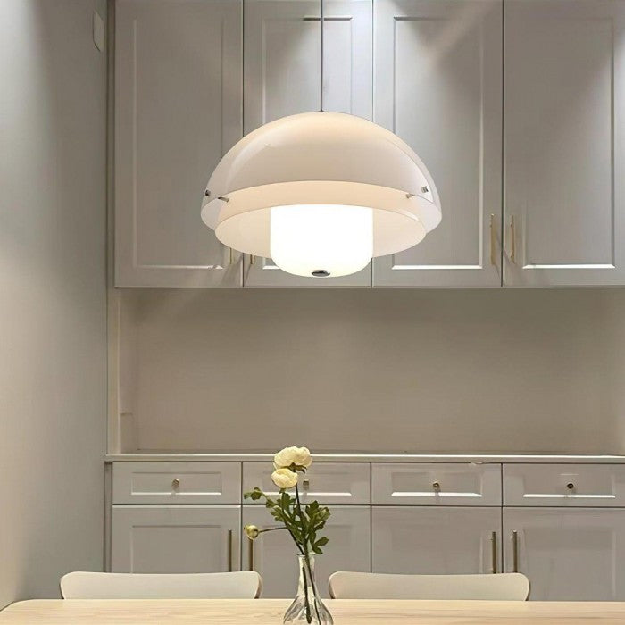 Bianca  Milk White  Pendant Light