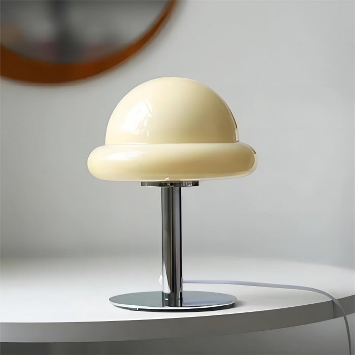 Morandi Glass Bauhaus Egg Table Lamp