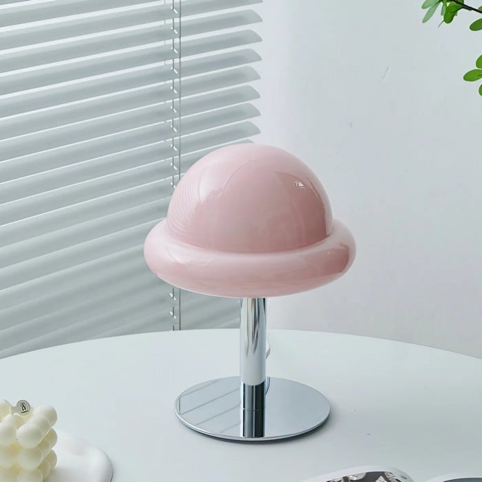 Morandi Glass Bauhaus Egg Table Lamp