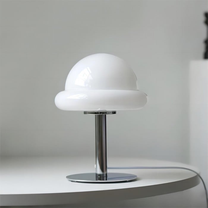 Morandi Glass Bauhaus Egg Table Lamp