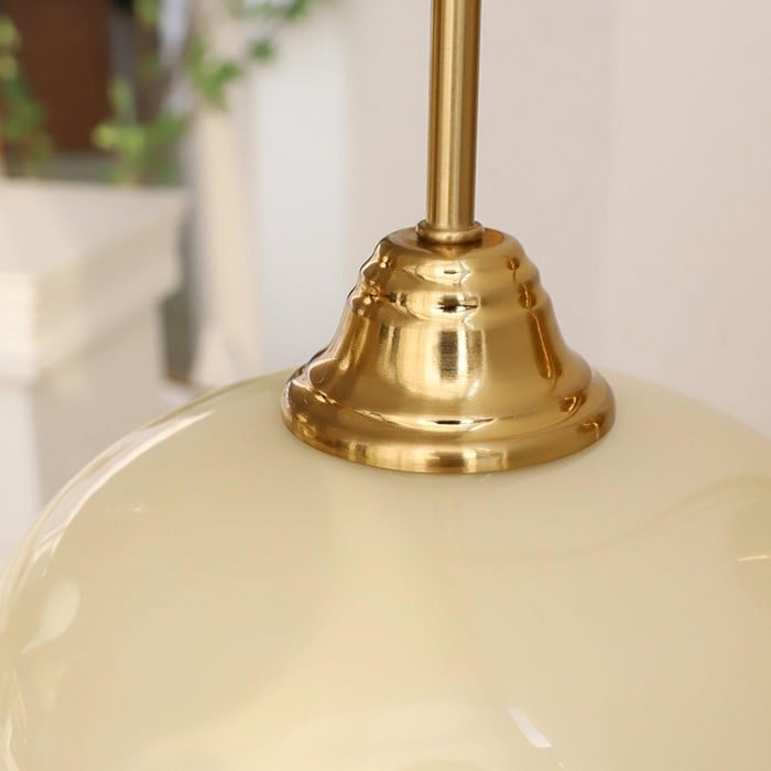 Arabella Bauhaus Glass Shade Curved Wall Sconce