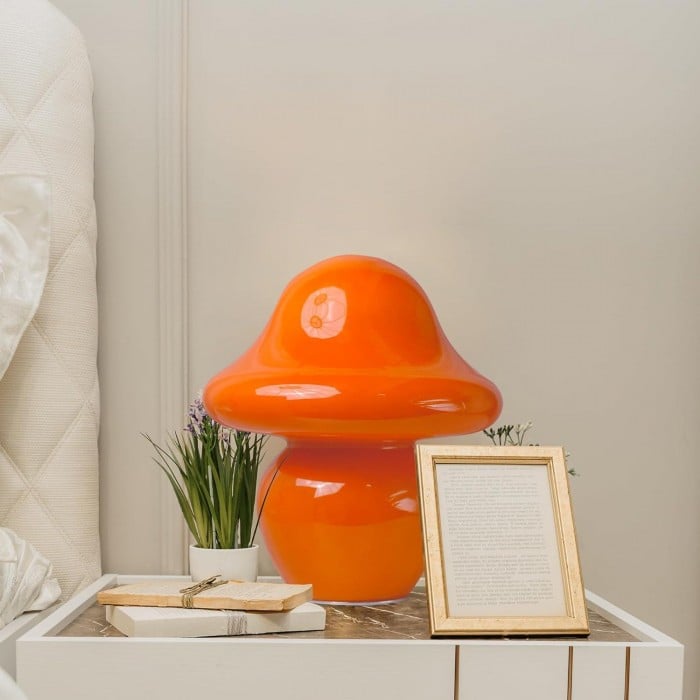 Daniel Bauhaus Mushroom Glass Table Lamp