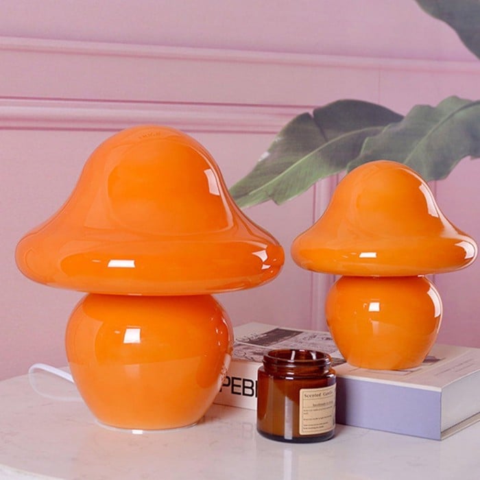 Daniel Bauhaus Mushroom Glass Table Lamp