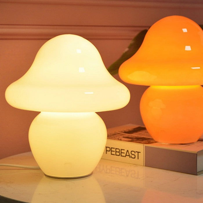 Daniel Bauhaus Mushroom Glass Table Lamp