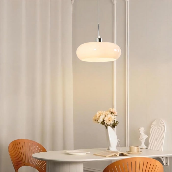 Celeste Retro Bauhaus Glass Pendant Lamp