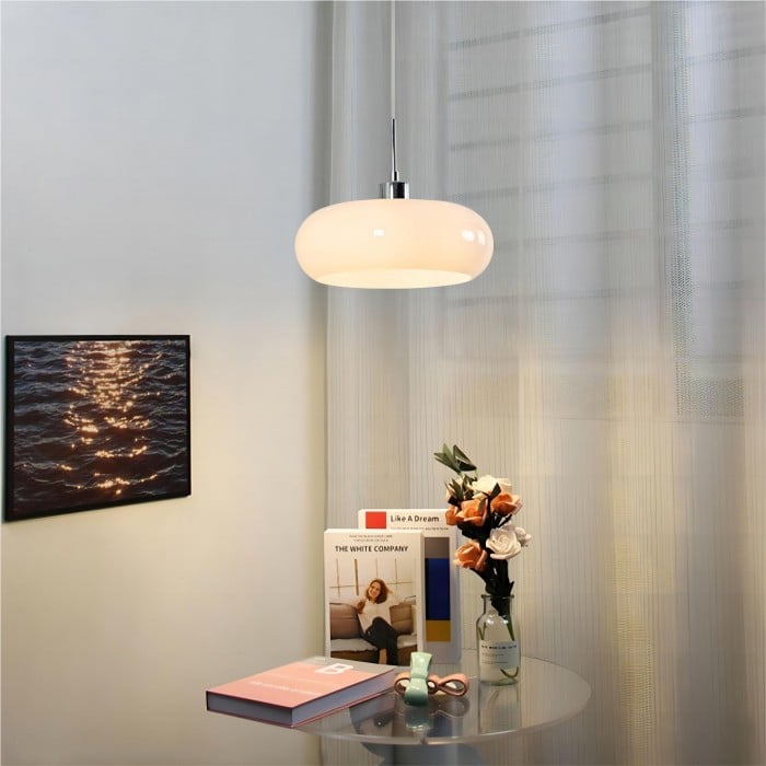 Celeste Retro Bauhaus Glass Pendant Lamp