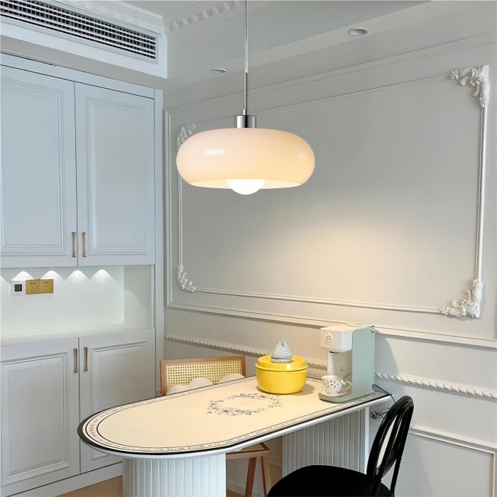 Celeste Retro Bauhaus Glass Pendant Lamp