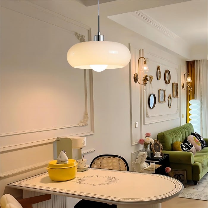 Celeste Retro Bauhaus Glass Pendant Lamp