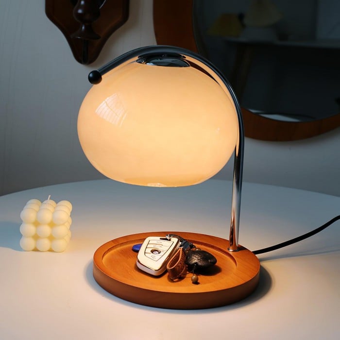 Isabella Bauhaus Orb Table Lamp