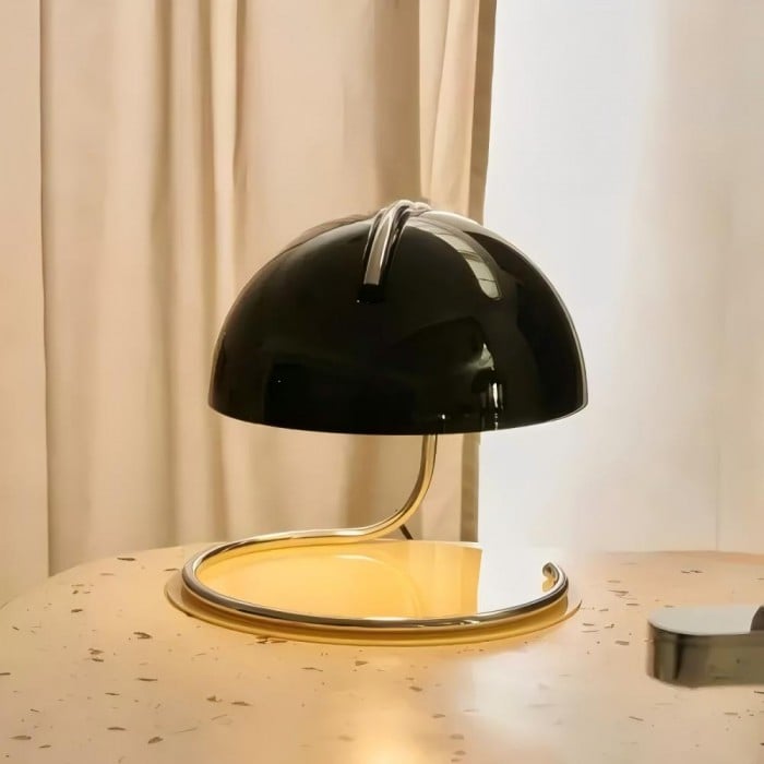 Theo Bauhaus Pudding Glass Table Lamp