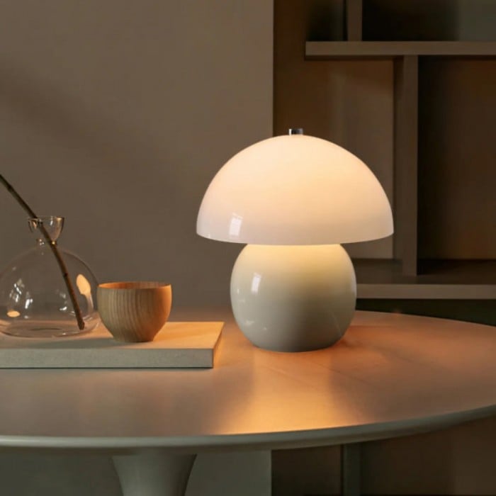 Emilia Mushroom Ceramic Table Lamp