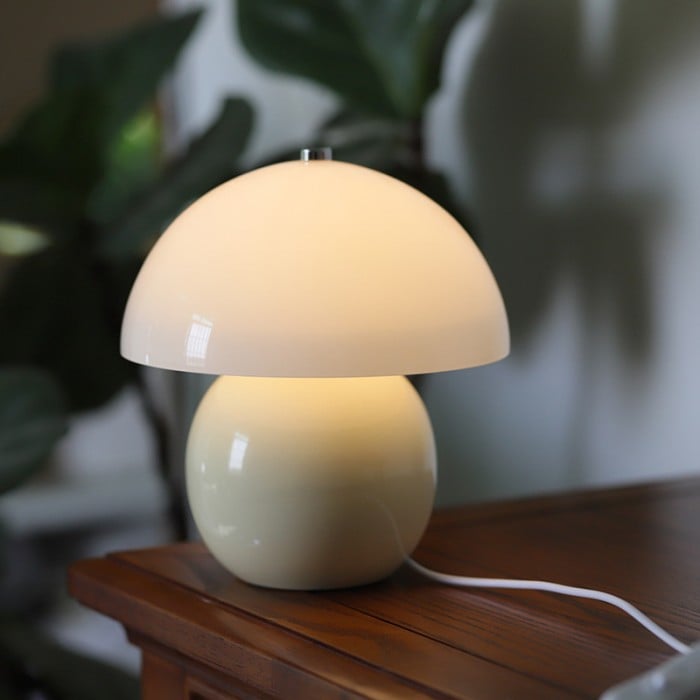 Emilia Mushroom Ceramic Table Lamp