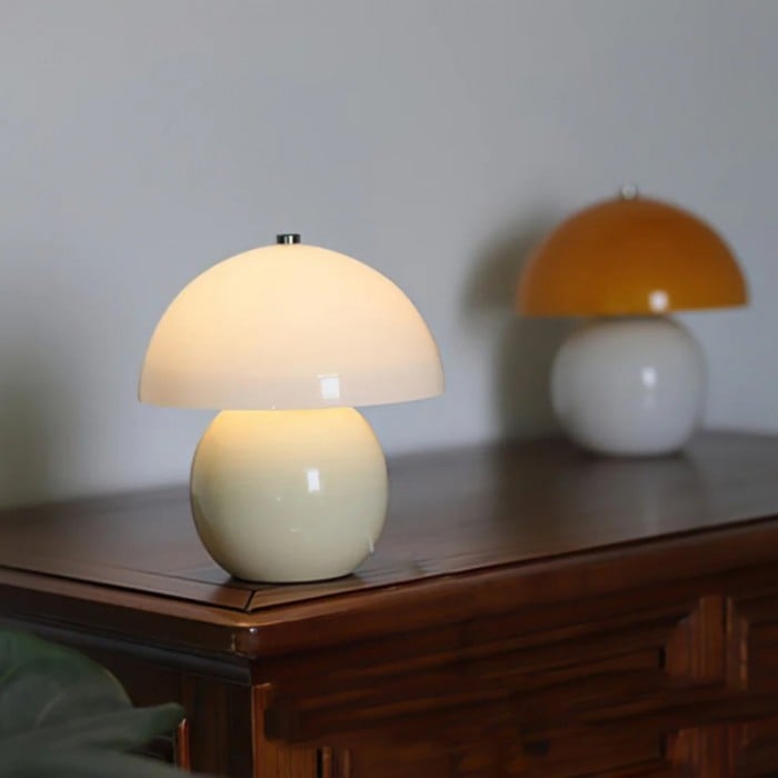 Emilia Mushroom Ceramic Table Lamp