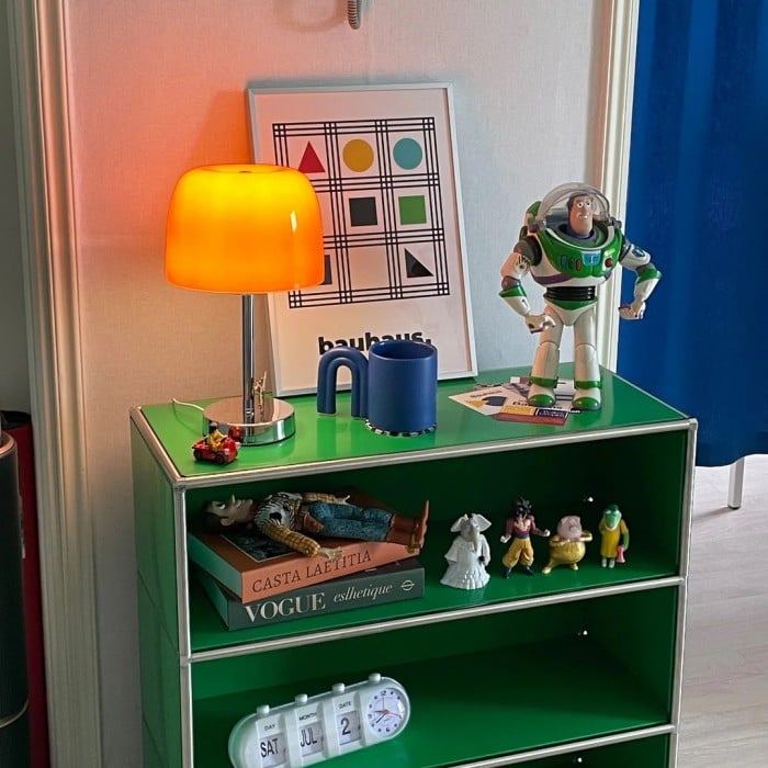 Eleonora Bauhaus Lollipop Glass Table Lamp