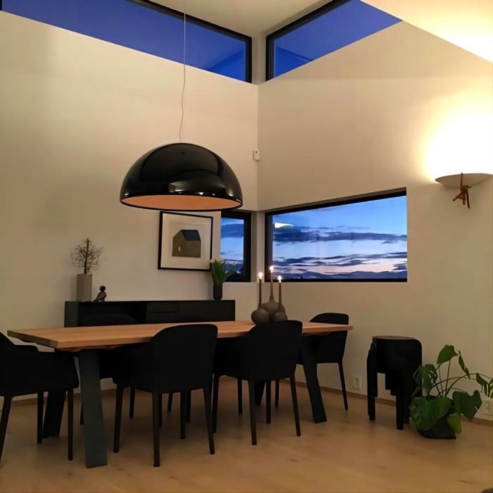 Nicolas White Plaster Pendant Light