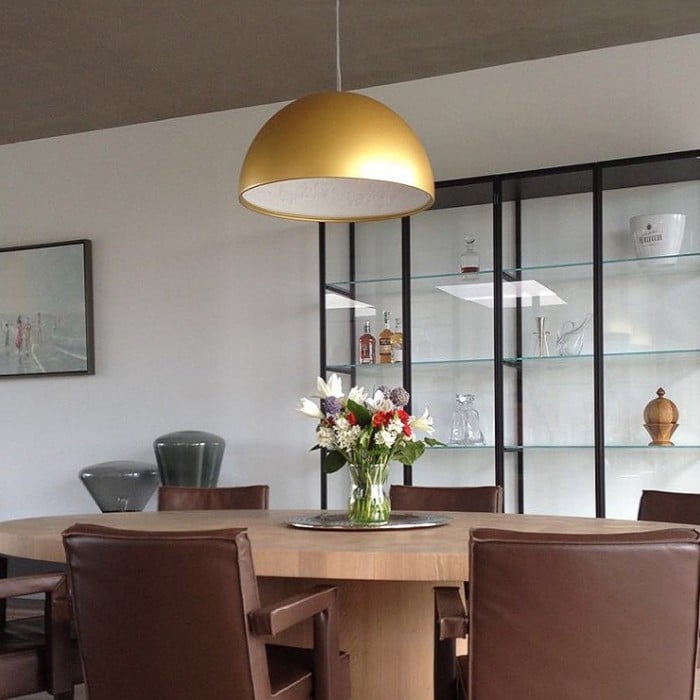 Nicolas White Plaster Pendant Light