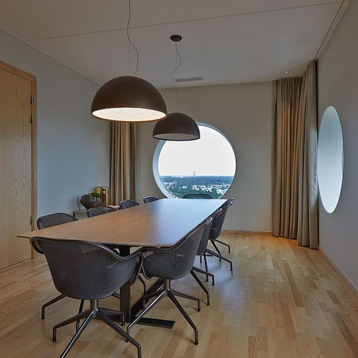 Nicolas White Plaster Pendant Light