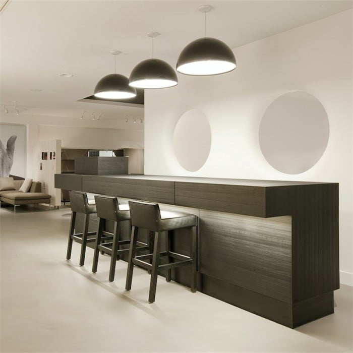 Nicolas White Plaster Pendant Light