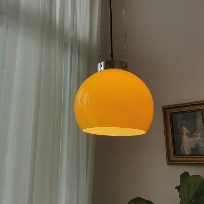Romano Bauhaus Hemispherical Pendant Light